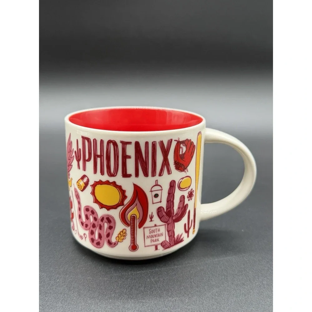 NEW Starbucks PHOENIX Arizona 14oz  Mug Cup 2019 Been There Series - New No Box